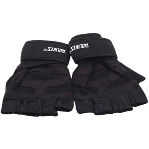 Professionele Gym Fitness Handschoenen Power Gewichtheffen Vrouwen Mannen Crossfit Workout Bodybuilding Half Vinger Hand Protector