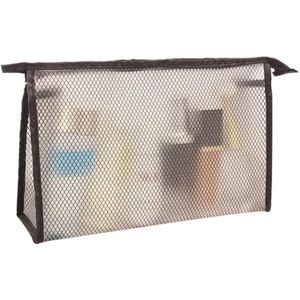 Mesh Make-Up Tas Draagbare Make Pouch Cosmetische Pouch Vrouwen Make-Up Tassen Toiletartikelen Organizer Vrouwelijke Opslag Make Up Gevallen