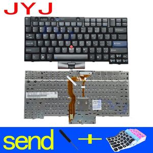 Laptop toetsenbord Voor LENOVO Thinkpad T410 T420 X220 T510 T510i T520 T520i W510 W520 Sturen een transparante beschermende film