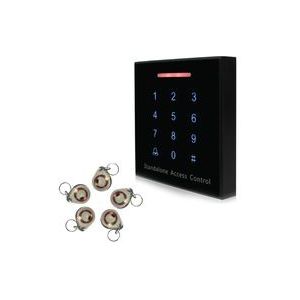 + 10 stks crystal keyfobs + RFID Proximity Card Toegangscontrole Systeem touch Toetsenbord Toegang Controller