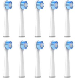 10Pcs Vervanging Sonicare Elektrische Tandenborstel Heads Voor Usmile Kid Vacuüm Schoon Zachte Dupont Nozzle Heads Smart Borstel Haren