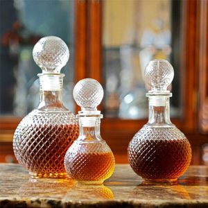 Thuis Bar Ronde Bal Vorm Crystal Whiskey Wijn Bier Drinken Glazen Fles Decanter Whisky Liquor Karaf Water Jug Bar Gereedschap