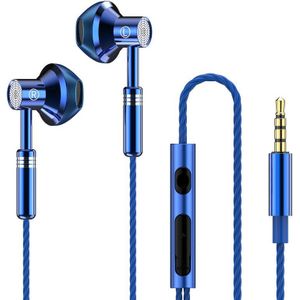 Eardeco 9D Stereo Met Microfoon Oortelefoon Headphon In-Ear Wired Hoofdtelefoon Bass Draad Earphon Oordopjes Telefoon Headset Met Microfoon