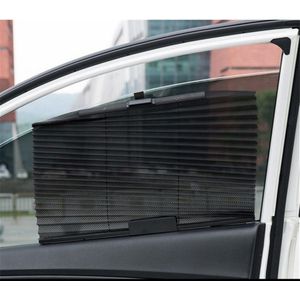 Auto Automatische Intrekbare Parasol Auto Side Window Mesh Zonnescherm Auto Zonnescherm Zon Protector Gordijnen Cars 60*46cm