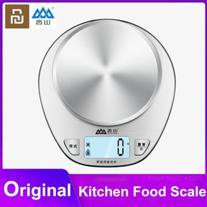 Xiangshan Elektronische Keukenweegschaal EK518 Zilveren Nauwkeurig Wegen Rvs Schaal Hoge Precisie Sensing Schaal