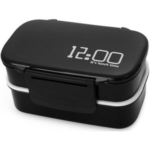 1410ml Grote Capaciteit Dubbele Laag Plastic Lunchbox 12:00 Magnetron Bento Lunchbox BPA Gratis Keuken Voedsel Container