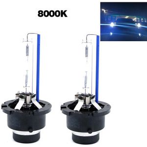 2PCS D2S Auto Koplamp Lamp D2C D2R 12V HID Lampen 8000K 4300K 6000K Auto Fog verlichting Lamp Kit Super Bright Vervangen Halogeenlampen