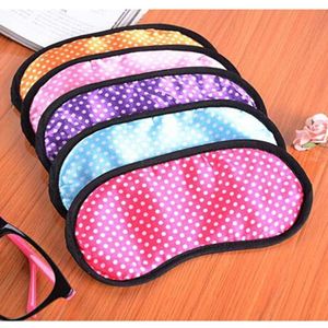 Unisex Anti Snurken Blindfold Slapen Schaduw Katoen Cover Grappige Kleine Stippen Slapen Oogmasker 2.3Cm X 10.5Cm Blinder blinddoek