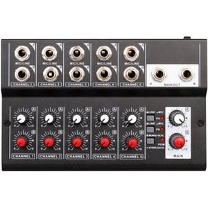 10 Kanaals Dj Mixing Console Effector Live Opname Conferentie Hub Stereo Geluid Galm Versterker Us Plug
