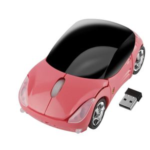 2.4G Draadloze Muis Mini Leuke 3D Auto Vorm Computer Mause 1600 Dpi Optische Usb Kid Meisje Kleine Muizen voor Laptop Notebook
