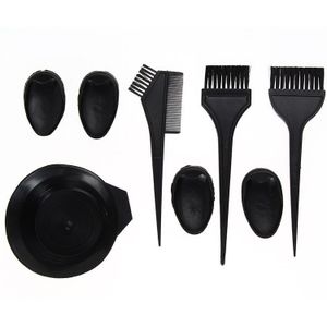 Salon Haar Verven Kom Borstel Oreilles Twee Kanten Kam Set voor DIY Haar Verven Perm Kleur Haarverzorging Set Kappers Styling Tool