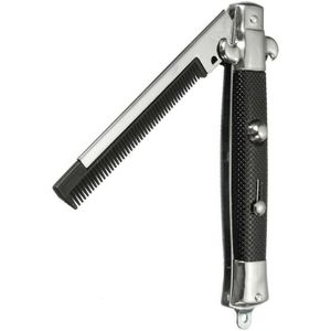 1 Pcs Vouwen Lente Kam Mens Womens Beauty Handgemaakte Vouwen Pocket Clip Haar Snor Baard Kam