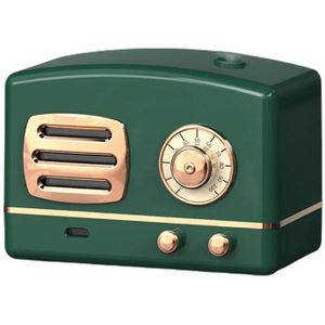 Retro Radio Vorm Grote Capaciteit Draagbare Desktop Luchtbevochtiger Usb Mist Maker Aroma Essentiële Olie Diffuser Voor Thuis U1JE