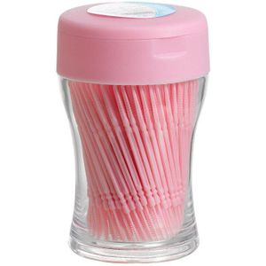 260Pcs Pick Interdentale Dubbele Kop Geborsteld Voor Tanden Reinigen Tandenstoker Oral Care Tool 6.2 Cm Dental Flos