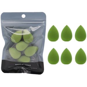 6pcs Mini Makeup Sponge Powder Puff Beauty Sponge for Makeup Concealer Liquid Foundation Face Cosmetic Puff Make Up Sponge