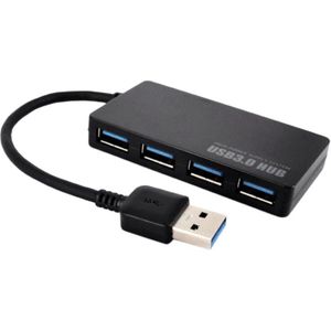 Ultra-Dunne High Speed 5Gbps 4-Port Usb 3.0 Hub Adapter Voor Computer Laptop Pc