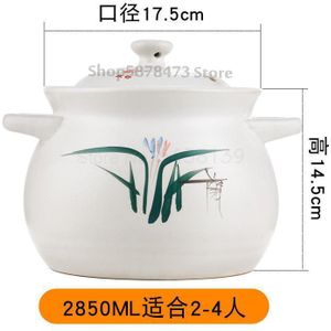 Braadpan Hoge Temperatuur Fornuis Grote Capaciteit Soeppan Open Vuur Straight Soep Soep Home Gas Pap Pot Keramische Pot