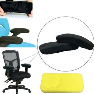 2 Stuks Set Ergonomische Traagschuim Stoel Armsteun, rest Comfy Rest Office Stoel Rest Arm Rest Cover Voor Ellebogen En Onderarmen P