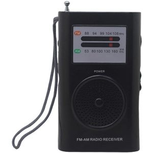 Rd 206S Telescopische Antenne Batterij Aangedreven Dual Band Kantoor Speaker Draagbare Am Fm Pocket Radio Gym Handheld Entertainment Thuis