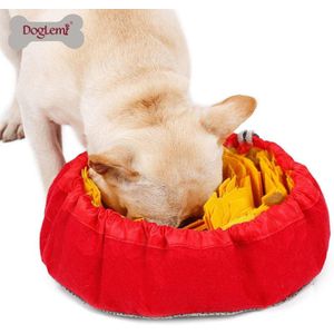 Doglemi hond snuffle training mat hond nosework deken nuture vilt voor hond slow feeder feeding mat interactieve hond speelgoed