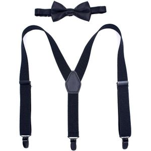 65cm Children&#39;s 3 Clip Y-Type Straps Braces Girls and Boys Suspender Bow Tie Suit Unisex Jockstrap Multicolor Mens Suspenders