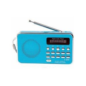 Redamigo Draagbare Fm Radio Ontvanger Usb Stereo Mini Speaker Fm Radio Ubwoofer Super Bass Draagbare Radio Tf Micro Sd MP3 t205R