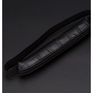 Rits Pen Case Bag voor Luxe Fontein/Balpen/Vulpen met Elastische Pen Beschermende Pouch