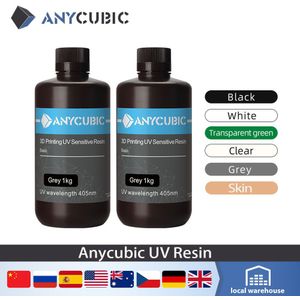 2 Stks/partij Anycubic 405nm Uv Hars Voor Photon 3D Printer Lcd Uv Gevoelige Hars 1L Vloeibare Afdrukken Materiaal Lichtgevoelige Resina