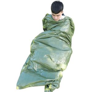 Draagbare Waterdichte Ultralight Pe Emergency Slaapzak Warm Herbruikbare Tas Voor Outdoor Camping XD88