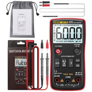 AN113B 6000 Count Multimeter Tester Volledig Intelligente Automatische Range Digitale Multimeter Transistor Voltmeter