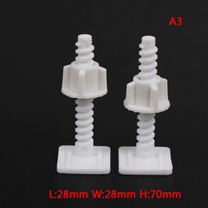 2/4 Stks/partij Toiletbril Scharnier Bouten Schroefbevestiging Montage Kit Toiletbril Accessoires