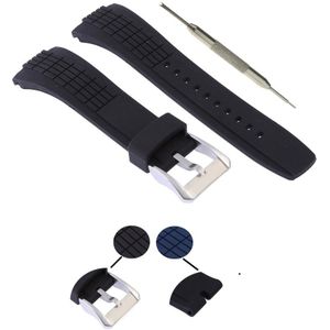 MDNEN 26mm Siliconen Rubber Horloge Band Strap Past Voor Seiko Velatura SNAA93P2 SPC007P1 + Tool