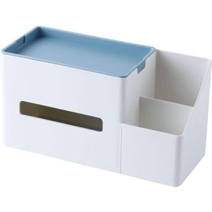 Tafel Tissue Doos Make Organizer Papieren Deksel Desktop Opbergdoos Case Telefoon Borstel Houder Cosmetica Container Servet Houder
