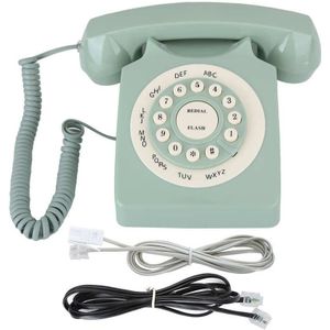 Retro Vintage Telefoon Europese Stijl Oude Telefoon Desktop Snoer Vaste Telefoon Vaste Telefoon Voor Home Office Hotel Telefoon