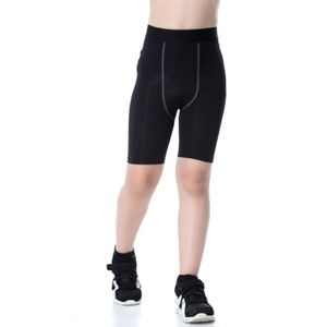 Kids Sportkleding Strakke Sneldrogende Ademende Elastische Sport Shorts Voor Jongens Meisjes DO2