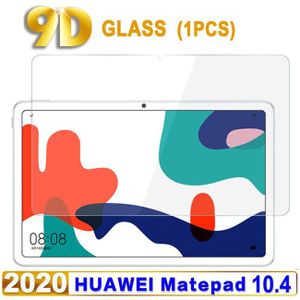 9D Voor Huawei Matepad 10.4 Gehard Glas Film Voor Matepad 10.4 Inch BAH3-AL00 BAH3-W09 Screen Protector Terug case