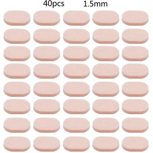 40Pcs Zacht Schuim Neus Pads Zelfklevende Lenzenvloeistof Eva Neus Pads Anti-Slip Glazen Geen Makeup Neus Pads brillen Nosepads Jy06 21