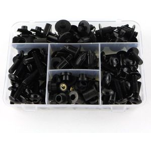 Voor Yamaha FZ1 FZS1000 Fazer FZ6R FZ6 FZ8-N S Fazer 8 FZ16 M6 Cnc Compleet Volledige Kuip Bouten Kit Voorruit schroeven Clips Noten