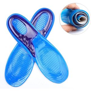 1 Paar Orthopedische Arch Ondersteuning Masseren Siliconen Anti-Slip Gel Soft Sport Schoen Binnenzool Pad Voor Man Vrouwen Inlegzolen schokabsorptie
