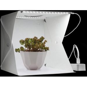 Dual Kleur Achtergrond Led Licht Fotografie Fotostudio Doos Softbox Schieten Tent Photo Studio Box