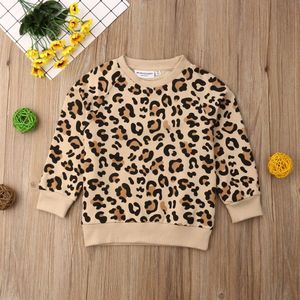 Kids Baby Jongens Meisjes Sweatshirts Luipaard Print Hoodies Casual Lange Mouw Kinderen Tops Peuter Jongen Meisjes Kleding