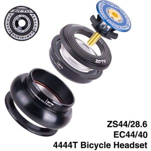 ZTTO Fiets Headset 4444 T MTB 44mm ZS44 EC44 CNC 1 1/8 &quot;-1 1/2&quot; Rechte Buis frame om Tapered Buis Vork 1.5 Adapter Headset