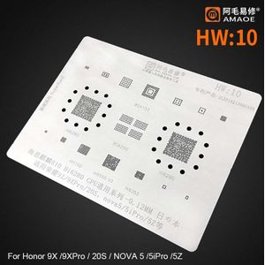Bga Stencil Voor Huawei Honor View 30 Pro 9X Pro 20S 8X V20 Nova 5 6 5Z P30 Lite bga Stencil HI3690 6280 Cpu Ic Reballing Stencil