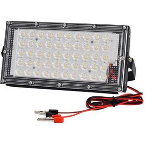 Batterij DC12V led-schijnwerper 50W perfecte power schijnwerper kleurrijke straat licht waterdicht landschap verlichting IP65 spotlight