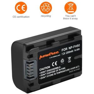 NP-FH50 NP-FH30 Np FH50 Batterij + Lcd Usb Oplader Voor Sony HX1 HX100 A230 A290 A330 A390 CX100E CX500E CX520E HC9E SR11E Sr L20