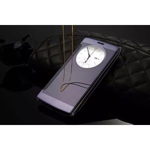 Luxe Clear View Spiegel Case Voor LG Optimus G4 Quick Cirkel Flip Smart Phone Case Cover Voor LG G4 Met Wake Slaapfunctie