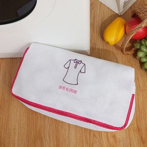 Waszak Stijl Japanse Borduren Wassen Zorg Zak Speciale Grof Mesh Kleding Wasmachine Tas