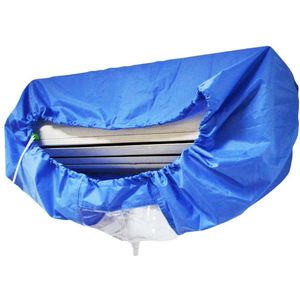 Blauw Airconditioner Cover Cleaning Dust Wassen Cover Schoon Waterdichte Protector Airconditioning Schoonmaken Cover