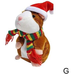 Hamster Parlante Talking Hamster Dier Speelgoed Knuffel Praten Interactieve Opnemen Knuffels Hamster Voor Kinderen Gevulde Plu U7J7