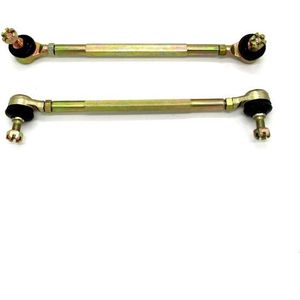 1 Paar 200 Mm-250 Mm M10 Stuuras Tie Rod Met Trekstang Kogelgewricht Voor 4 Wiel kart Modificatie Atv Quad 50cc-250cc M10